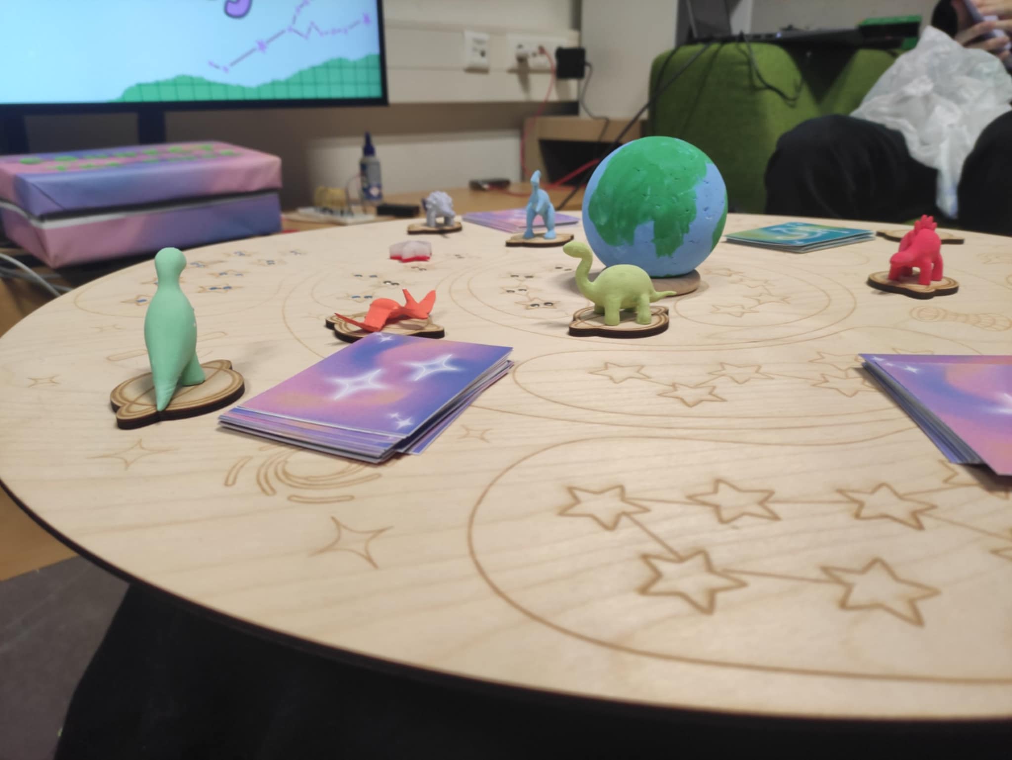 Connect the Dinos — board overview