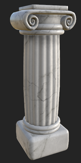 Museum case — lighting pass 1
